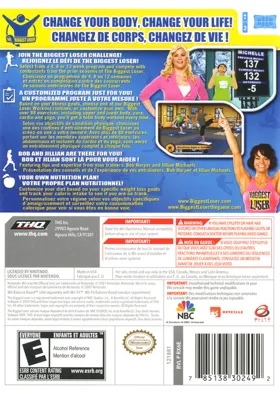 The Biggest Loser box cover back